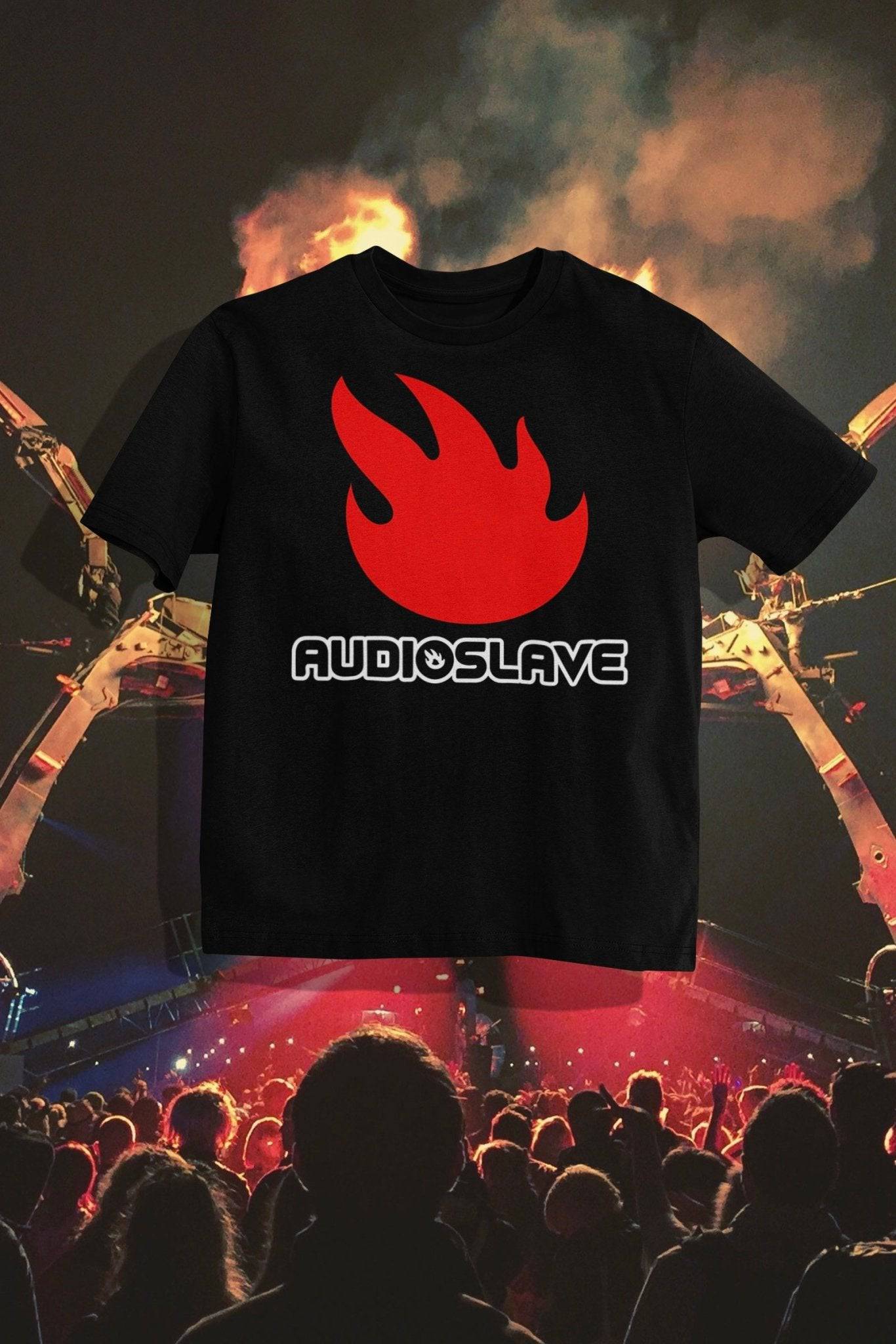 Ignite Your Style with This Iconic Audioslave T shirt